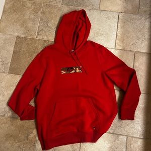 Red Hurley Hoodie size large
